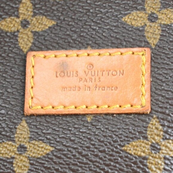 LOUIS VUITTON Logo Saumur 43 Shoulder Bag Monogram Leather Brown M42252 98MA210 - Picture 15 of 16